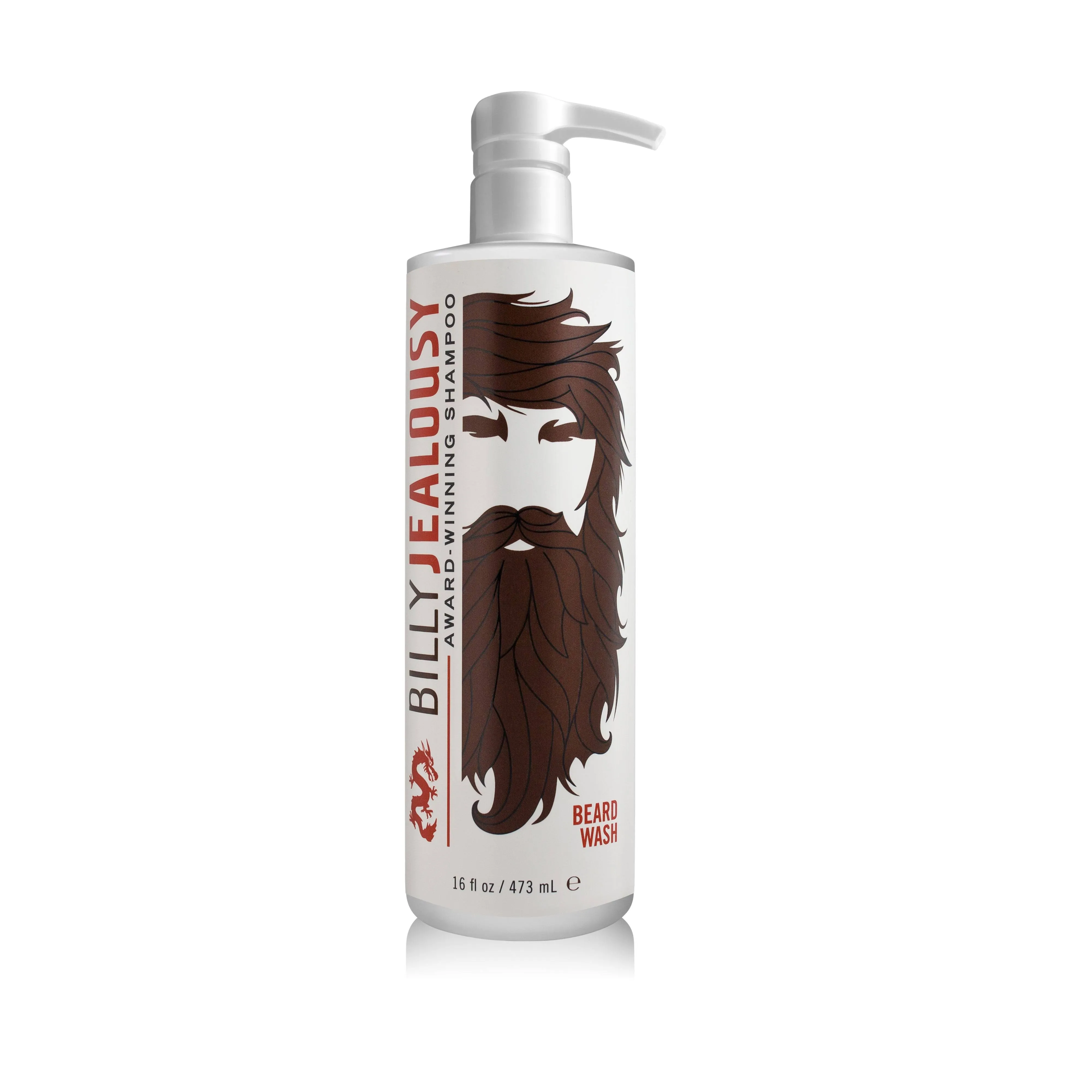 Billy Jealousy Beard Wash Shampoo, 16 fl. oz