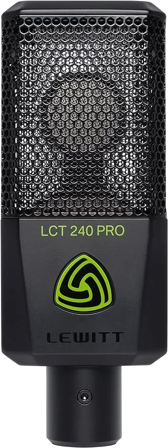 Lewitt LCT 240 PRO Value Pack Condenser Microphone with Accessories - Black