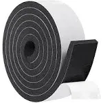 Yotache Foam Weather Stripping Adhesive 2" Wide x 3/8" Thick Door Jamb Seal Neoprene Win